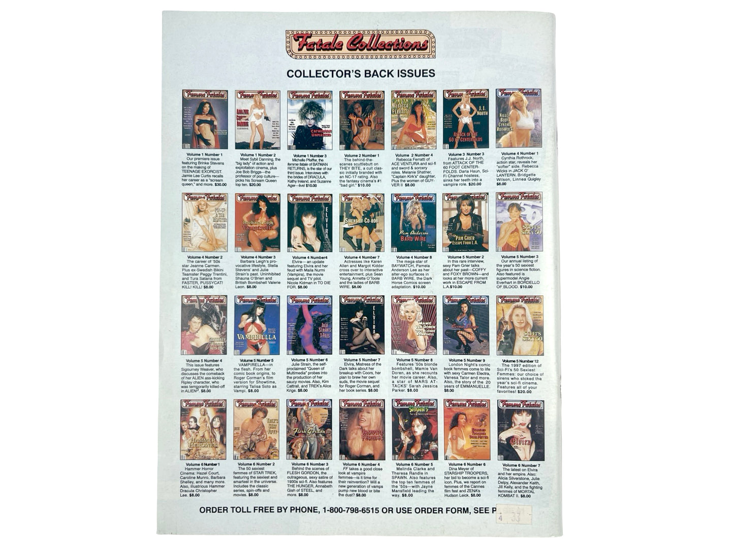 Femme Fatales Magazine Heather Graham June 1998