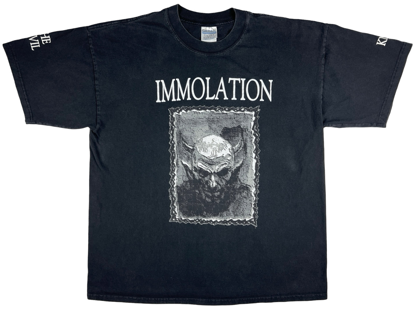 Vintage immolation 'The Devil I Know' T-Shirt
