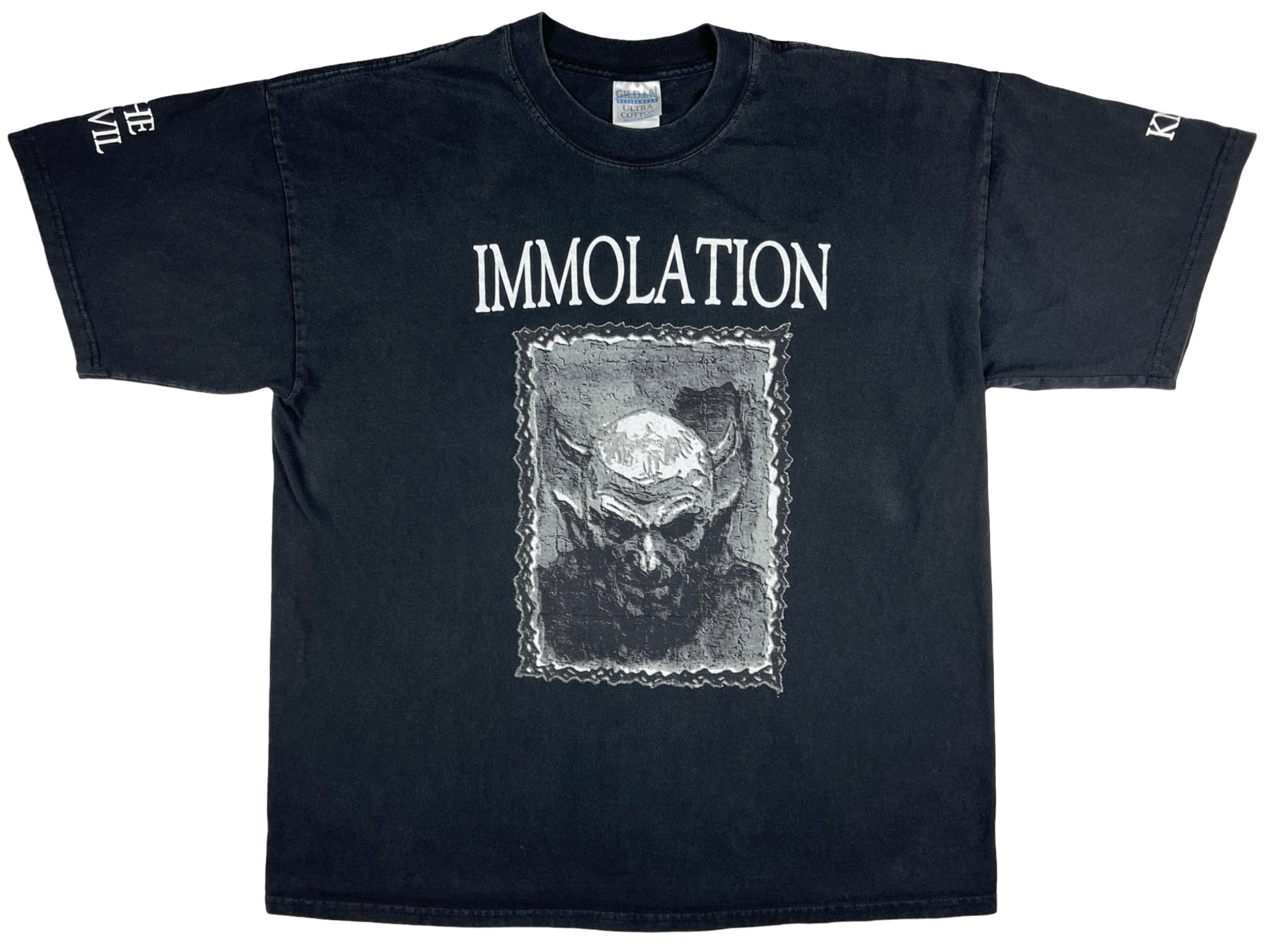 Vintage immolation 'The Devil I Know' T-Shirt