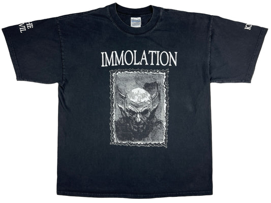 Vintage immolation 'The Devil I Know' T-Shirt