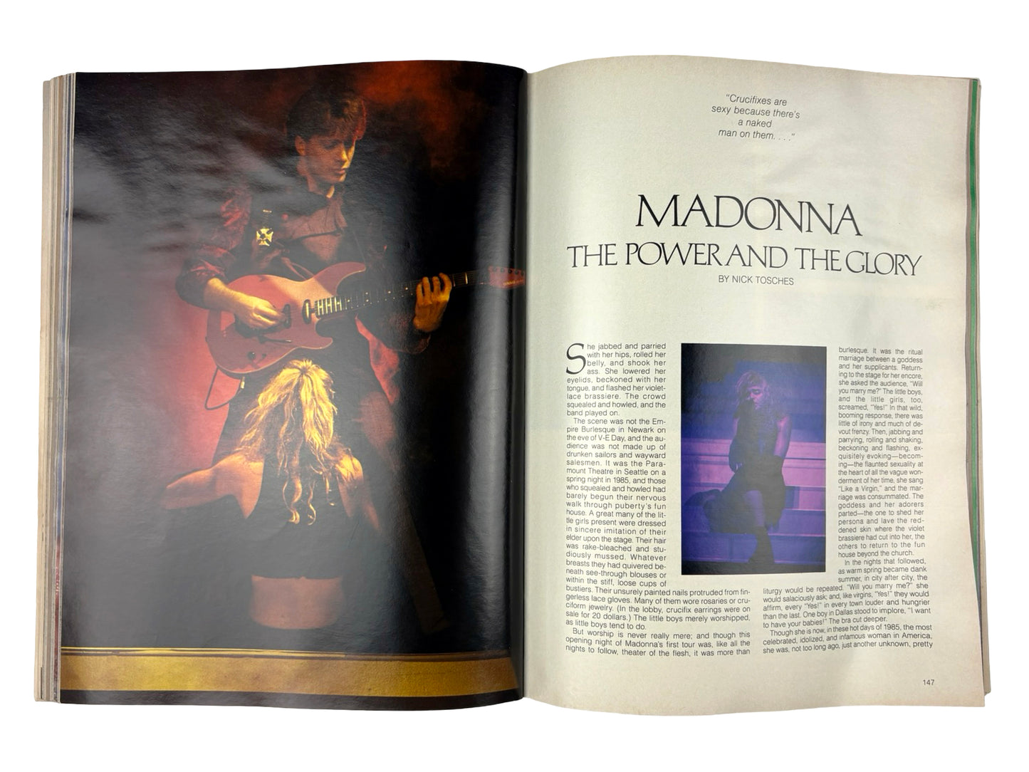 Madonna Penthouse Magazine September 1985