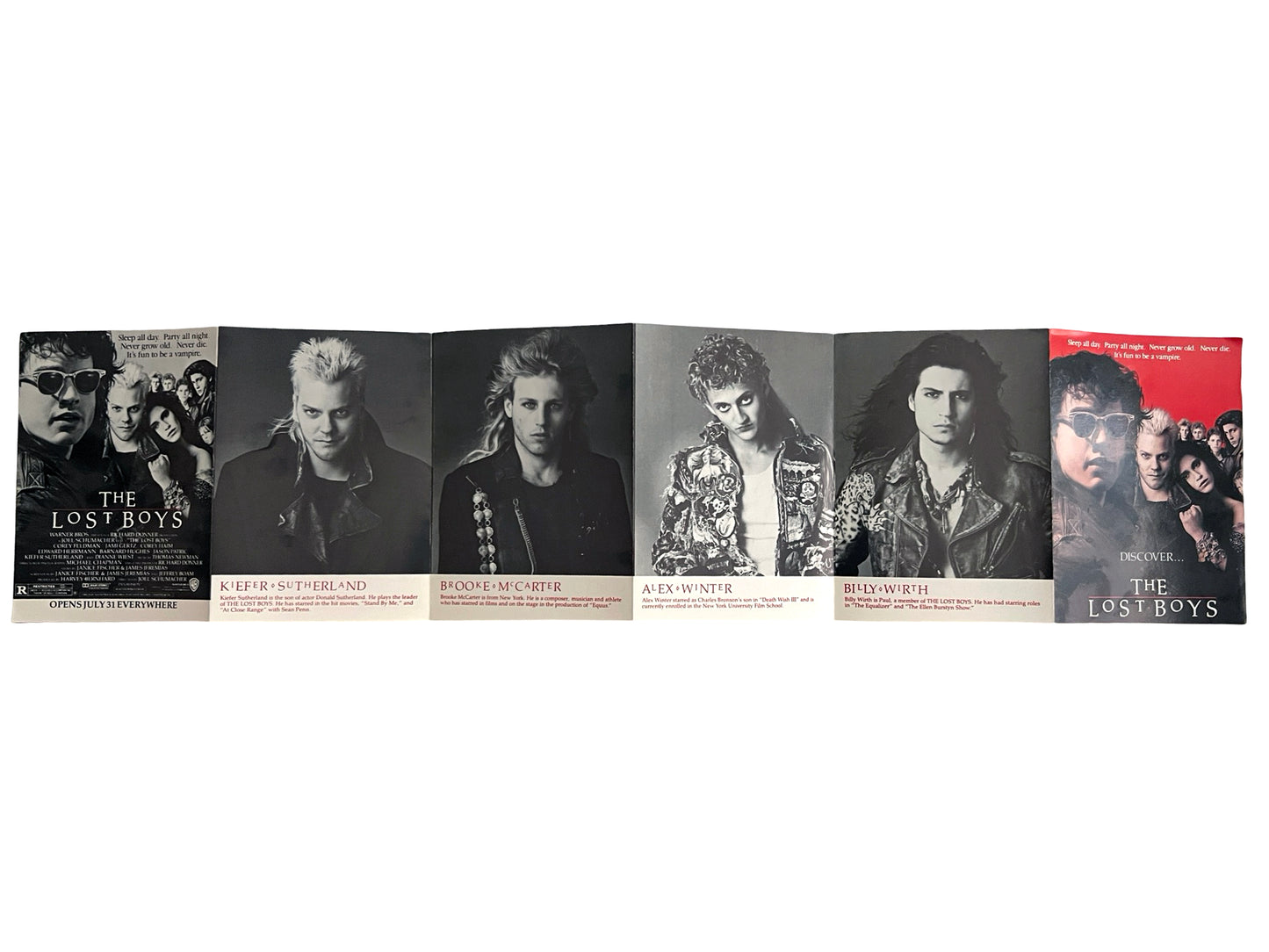 Lost Boys Movie Preview Pamphlet