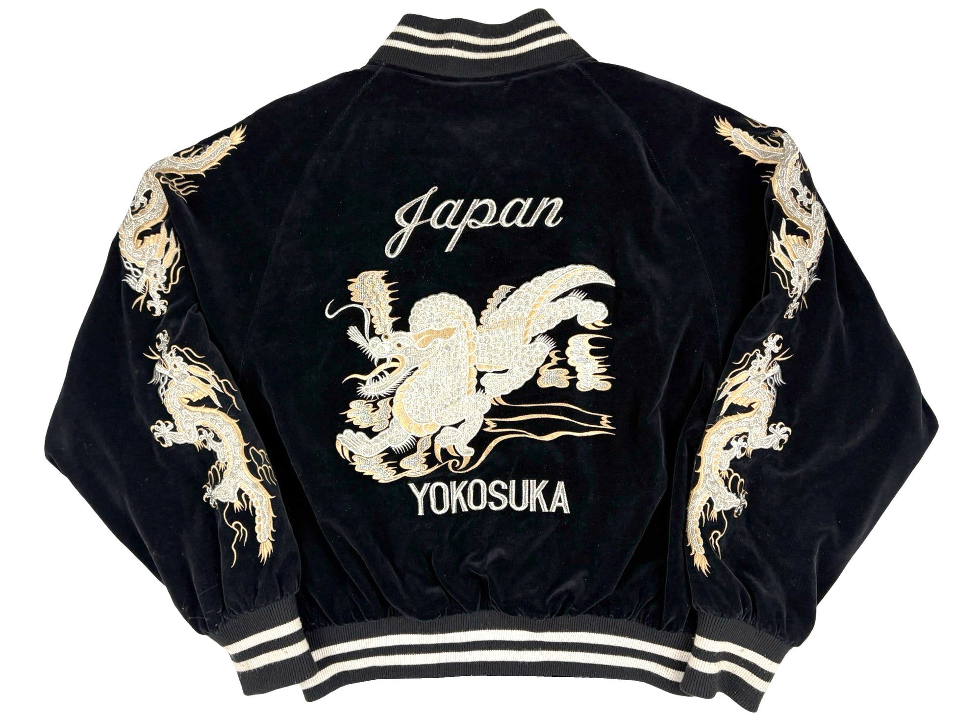 Vintage Japan Yokosuka Embroidered Souvenir Jacket