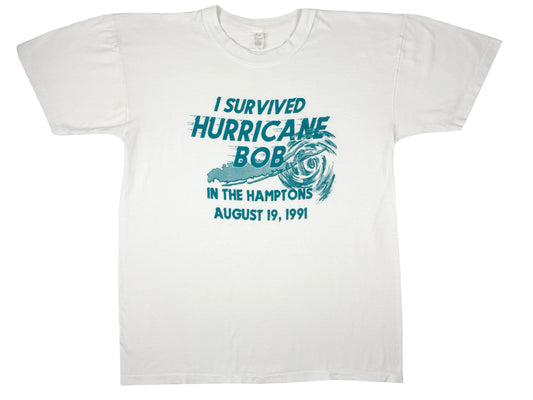 I Survived Hurricane Bob In The Hamptons 1991 T-Shirt