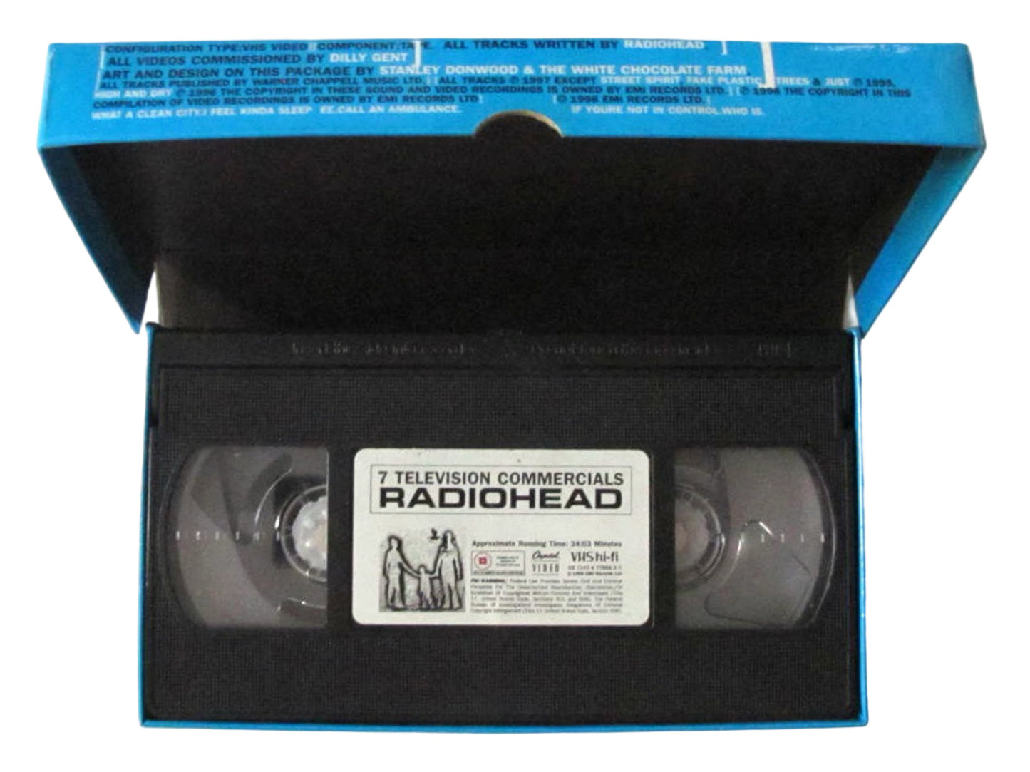 Radiohead '7 Television Commercials' VHS