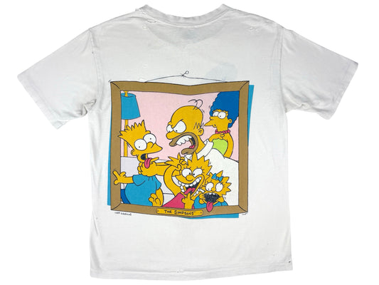 The Simpsons Family Photo Thrashed T-Shirt