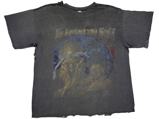 2Pac 'All Eyes On Me' Bootleg Memorial Thrashed T-Shirt