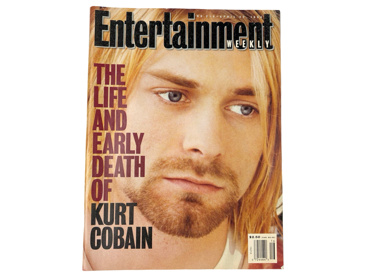 Kurt Cobain Entertainment Weekly April 1994