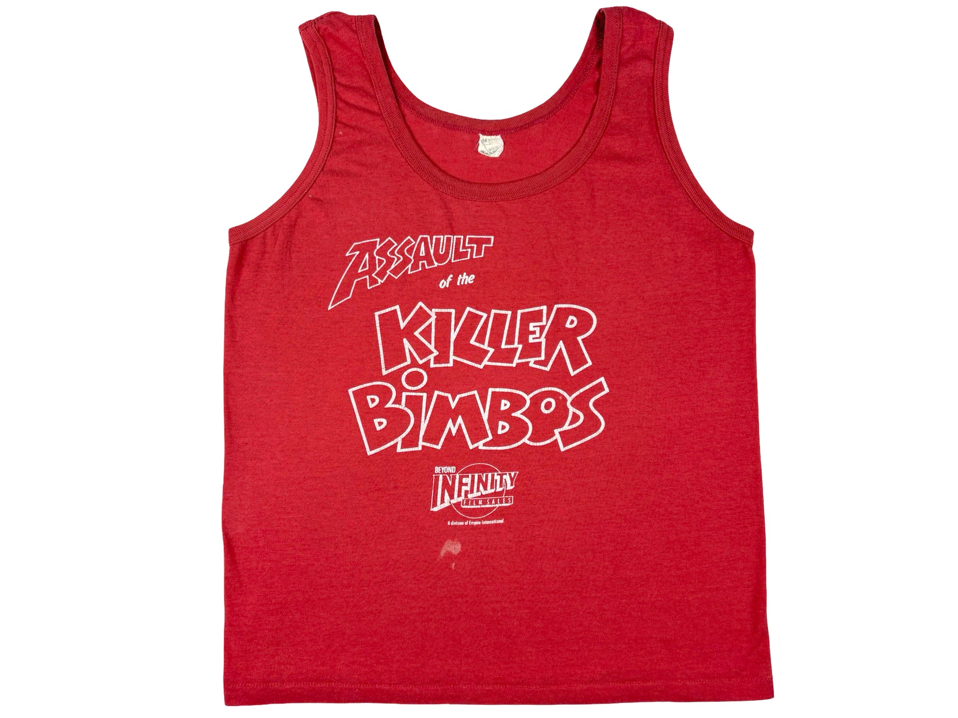 Vintage Assault of the Killer Bimbos Movie Tank Top 80s