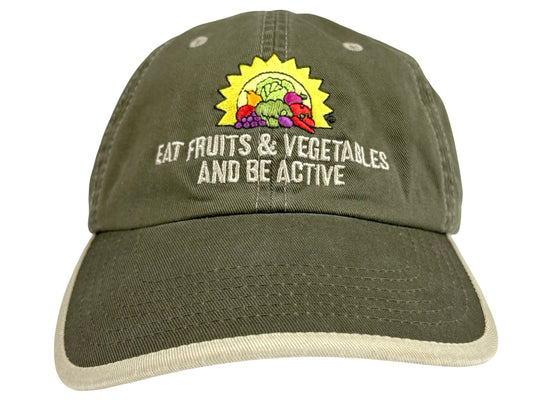 Nutrition Network Eat Fruits & Vegetables Hat