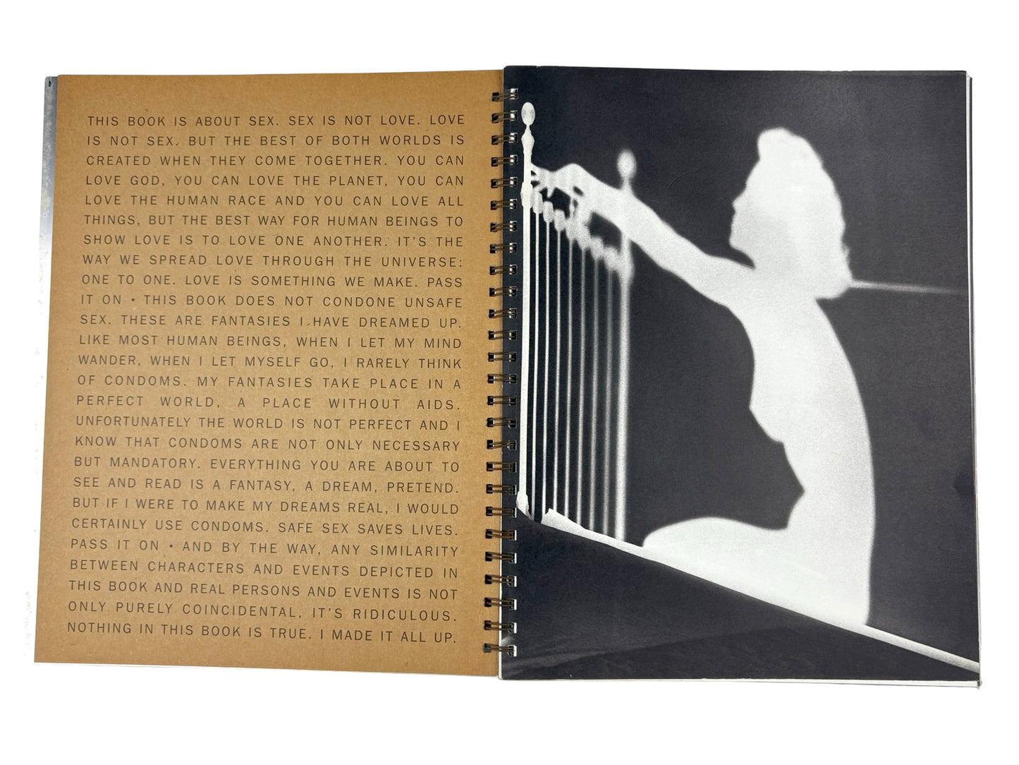 Madonna Sex Book w/ No Back
