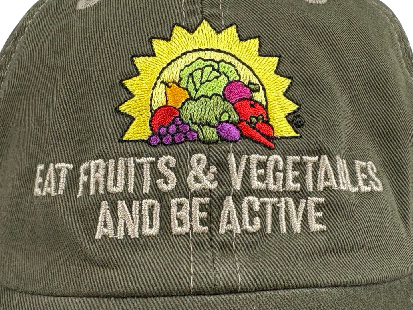 Nutrition Network Eat Fruits & Vegetables Hat