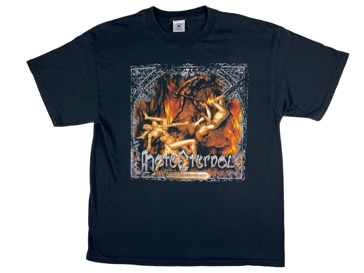 Vintage Hate Eternal 'Conquering the Throne' T-Shirt