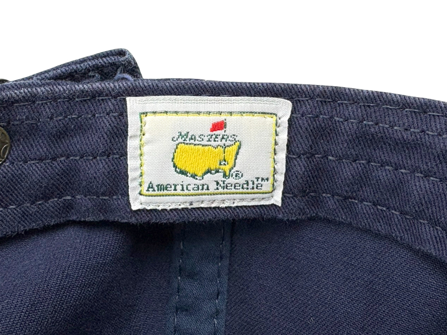 Masters Embroidered Strapback Hat