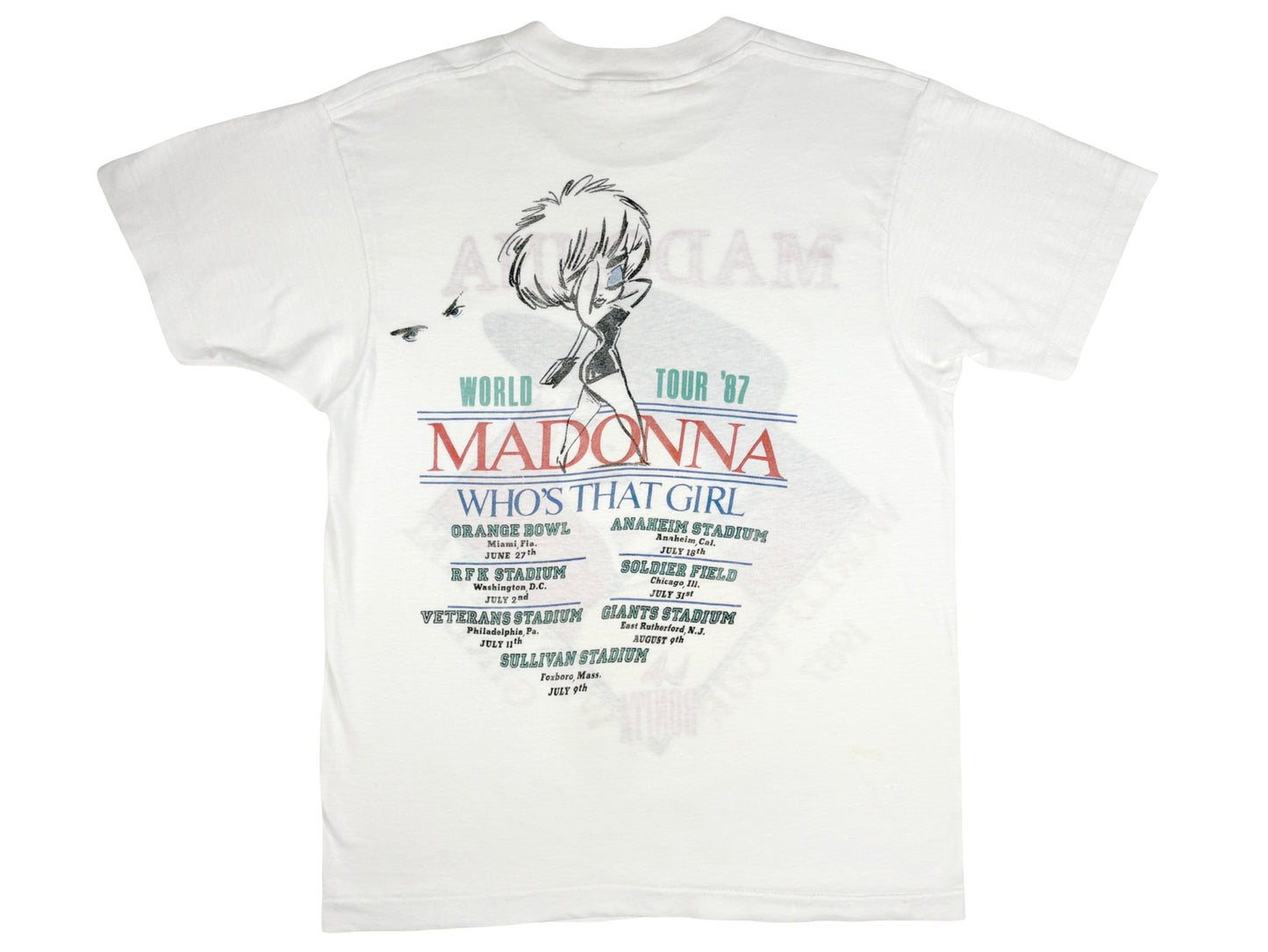 Madonna 'Who's That Girl' Tour La Bonita T-Shirt