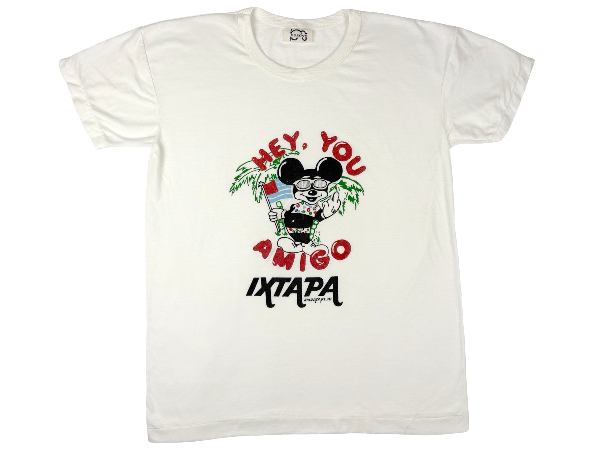 Vintage Mickey Mouse Hey Amigo Tourist T-Shirt