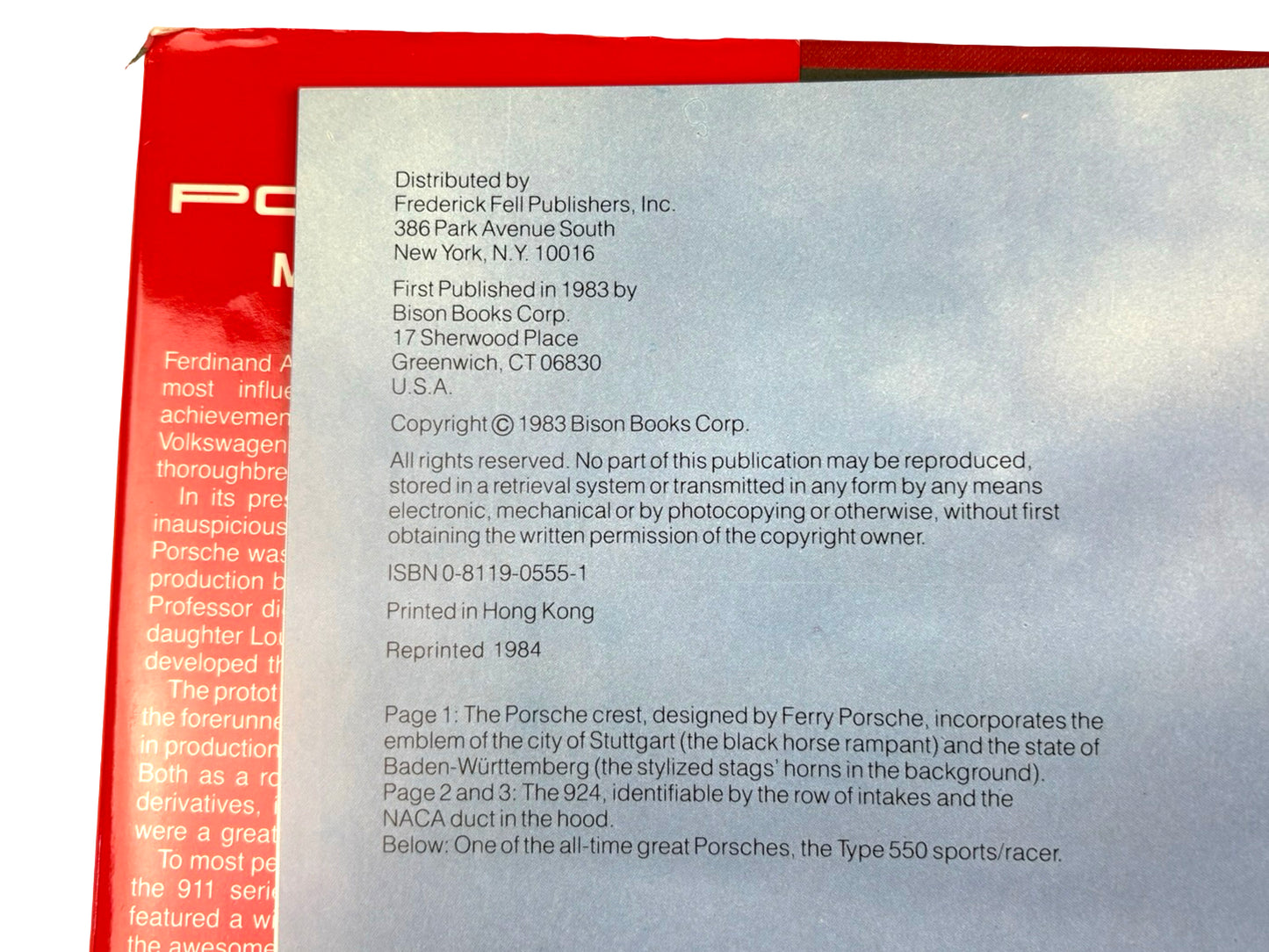 Porsche Book
