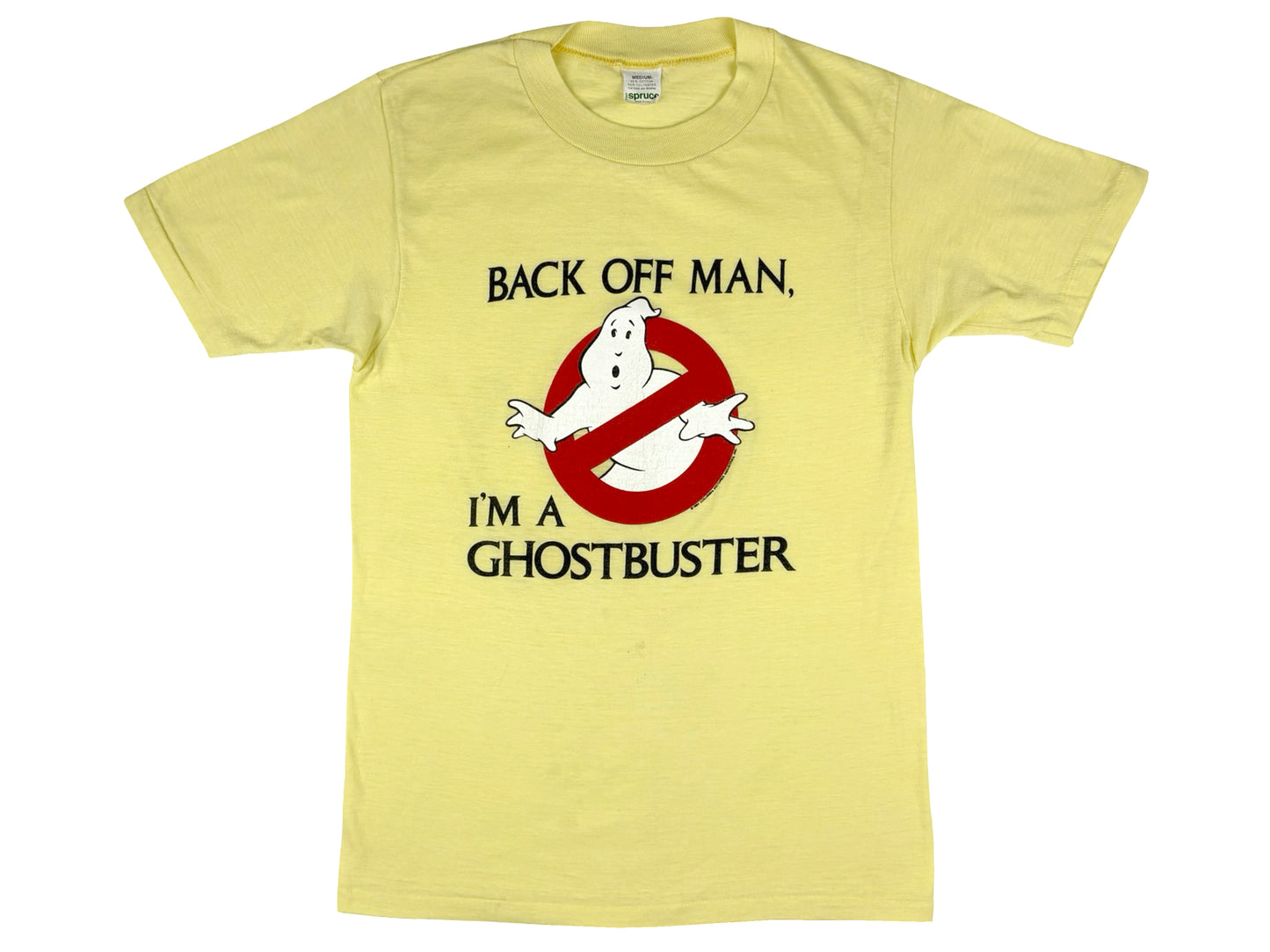 Vintage Ghostbusters Movie Yellow T-Shirt