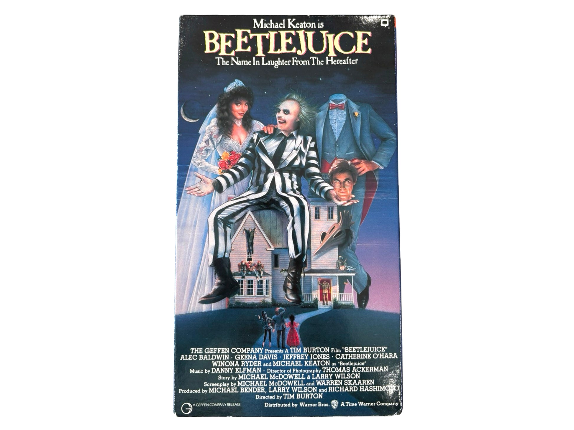 Vintage Beetlejuice VHS