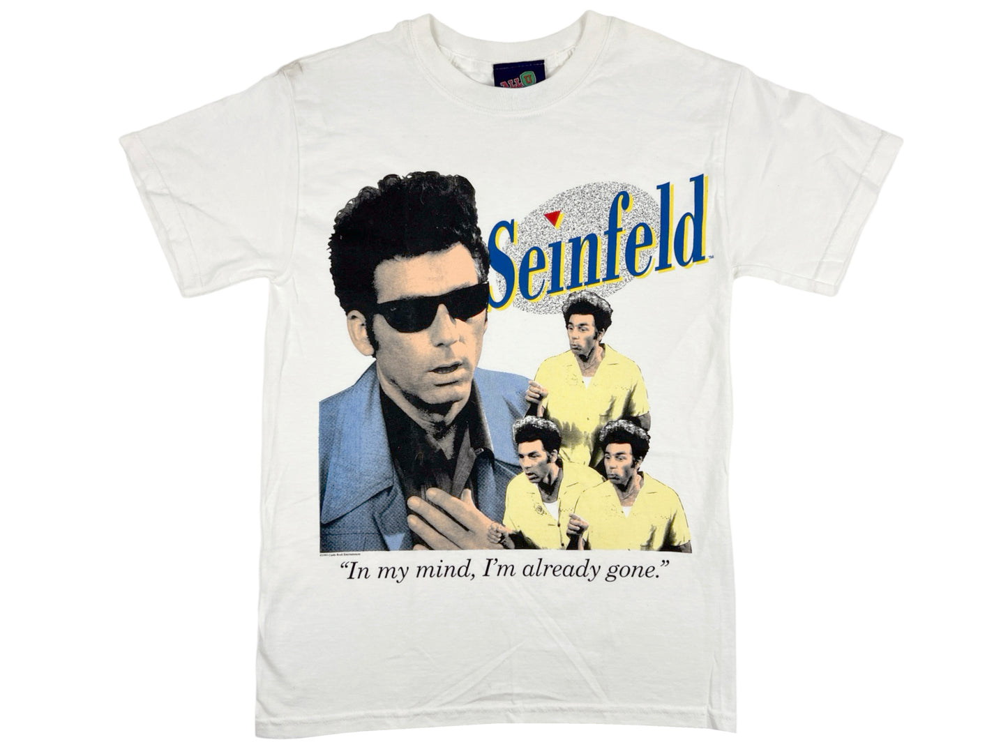 Vintage Seinfeld Kramer 'In My Mind, I'm Already Gone' T-Shirt