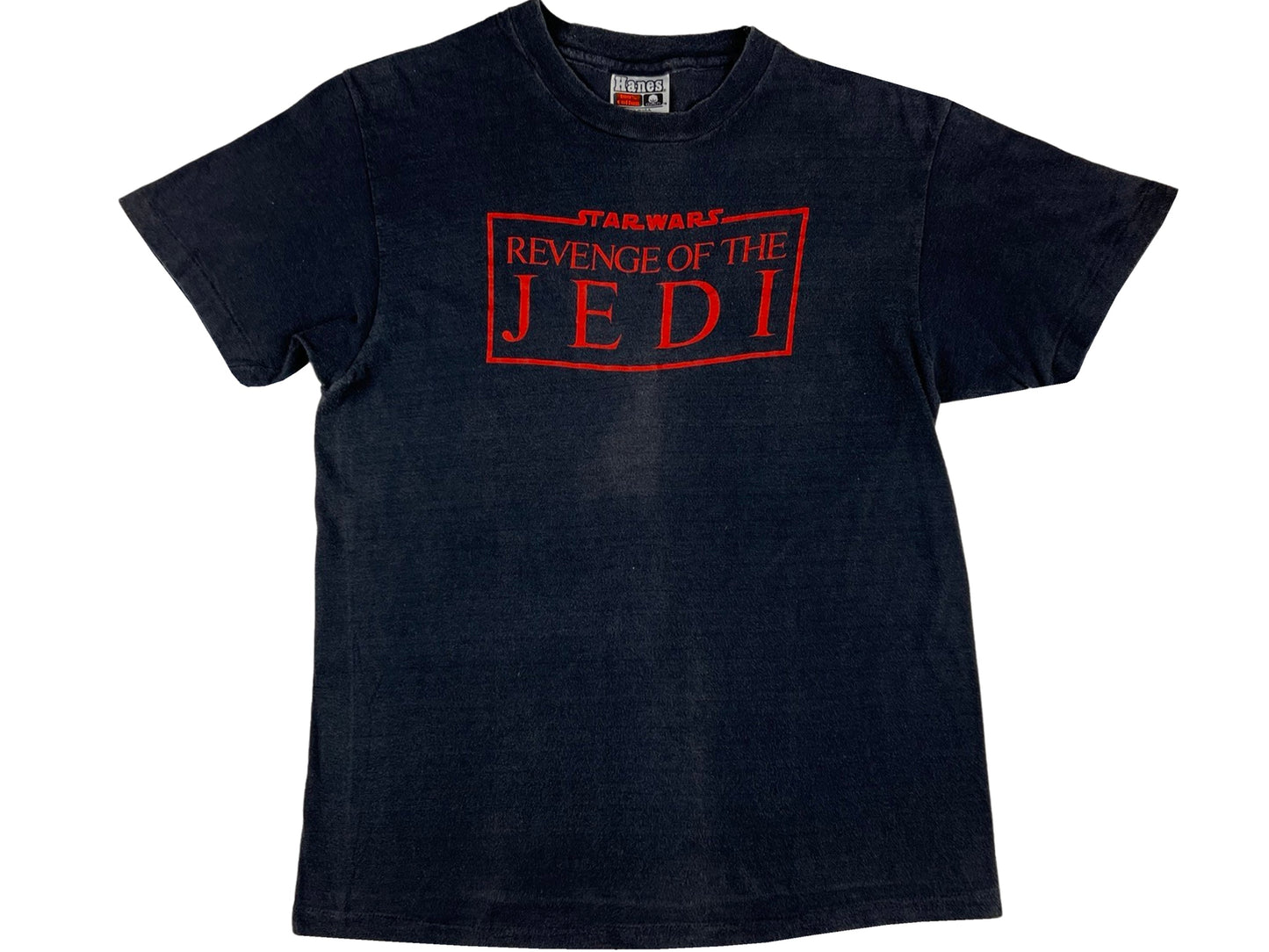 Vintage Star Wars 'Revenge of the Jedi' Black T-Shirt