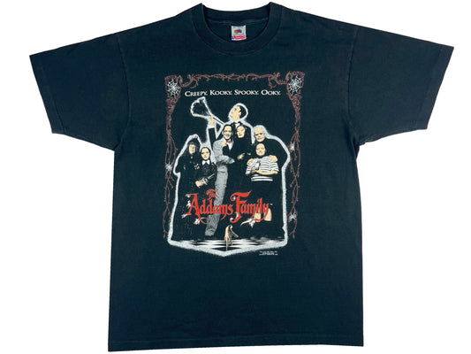 Vintage The Addams Family Movie Black T-Shirt