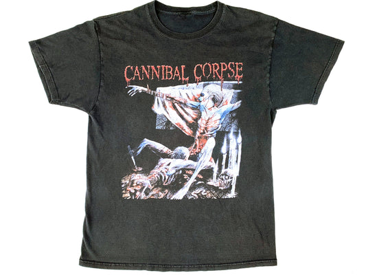 Cannibal Corpse 'Tomb of the Mutilated' Black T-Shirt Death Metal band hardcore 90s y2k