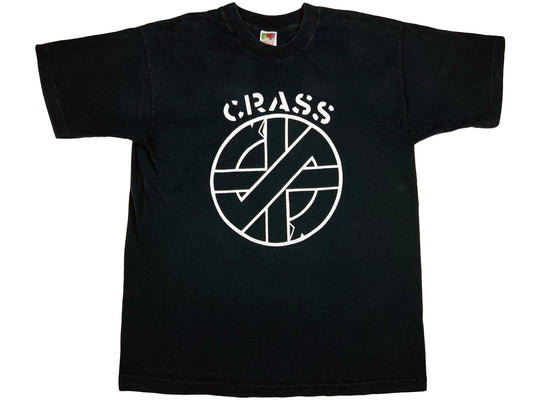 Vintage Crass 'Fight Wars' Black T-Shirt