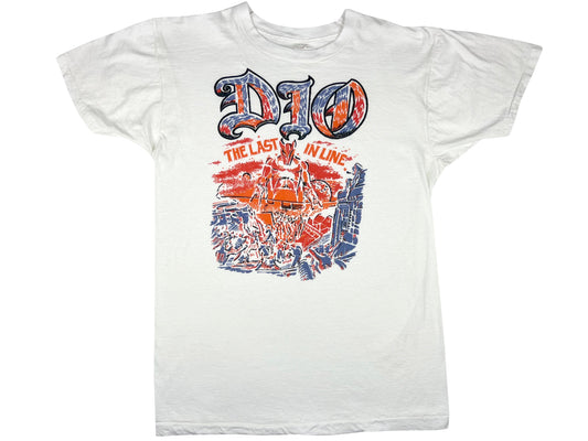 Vintage DIO 'Last in Line' Parking Lot White T-Shirt
