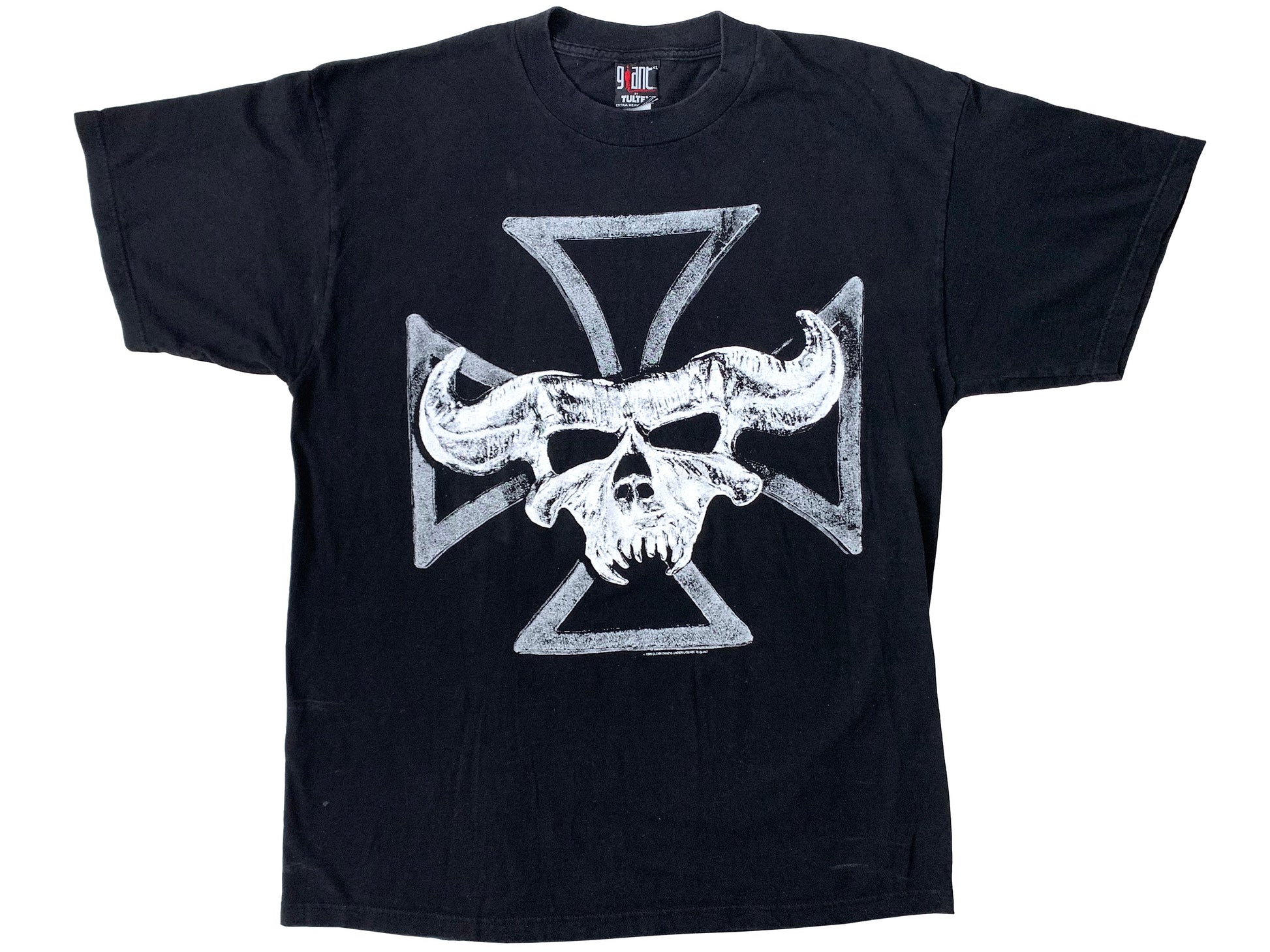 Vintage Danzig 'Thrall Demonsweatlive' Black T-Shirt Metal Misfits 90s y2k