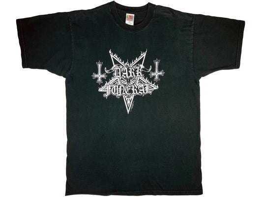Vintage Dark Funeral 1999 Tour Black T-Shirt