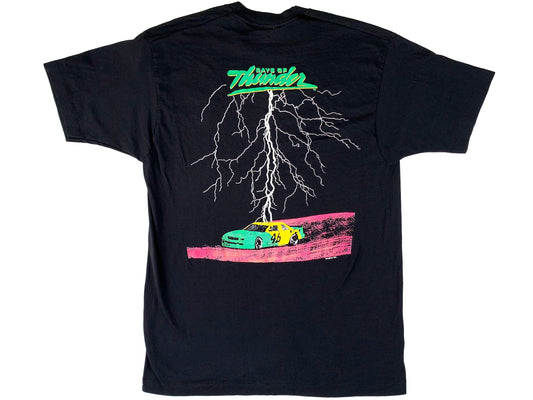 Vintage Days of Thunder Movie Black T-Shirt