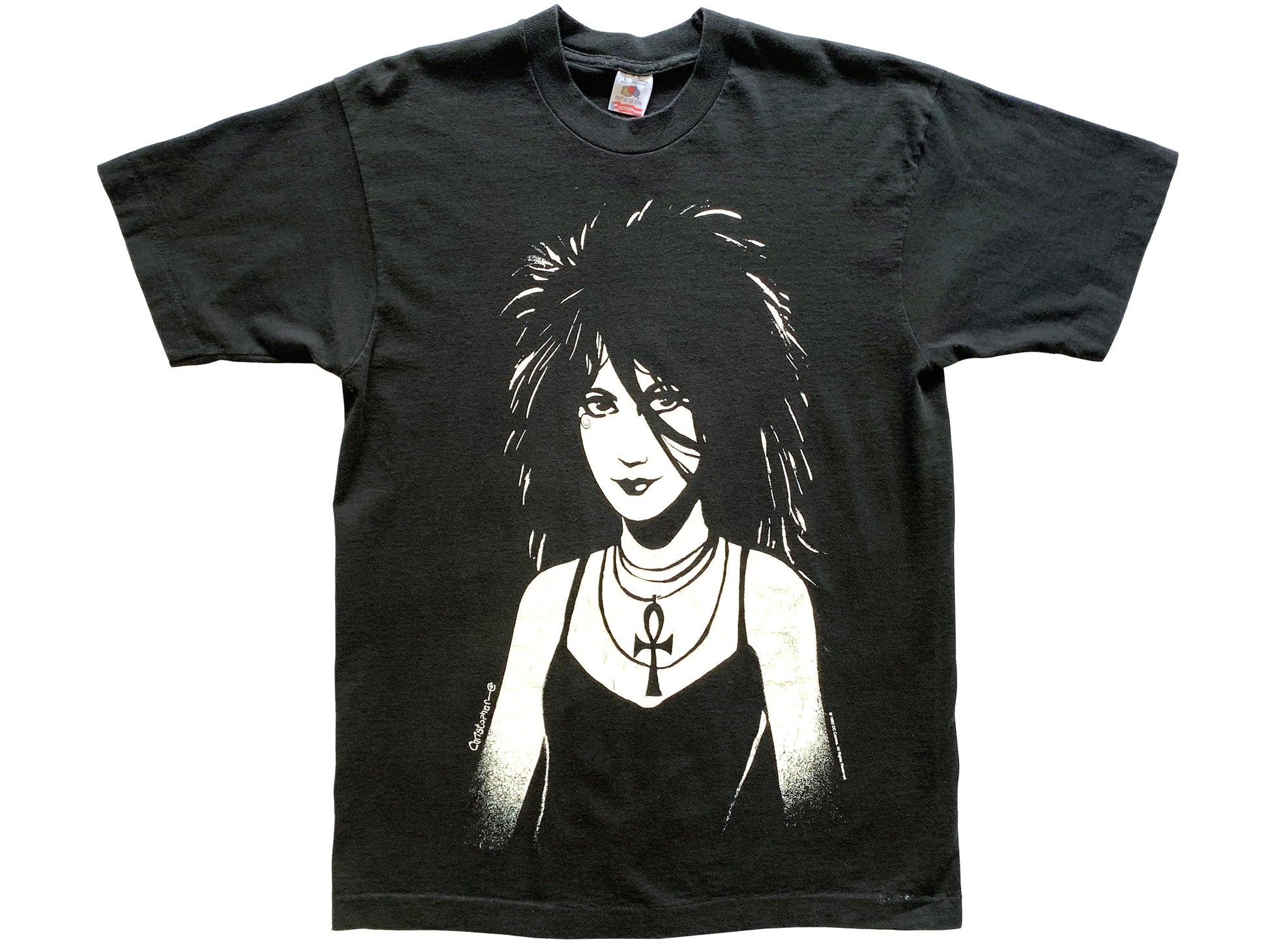 Vintage Death The Sandman 1993 Black T-Shirt Comics Comic Book 90s