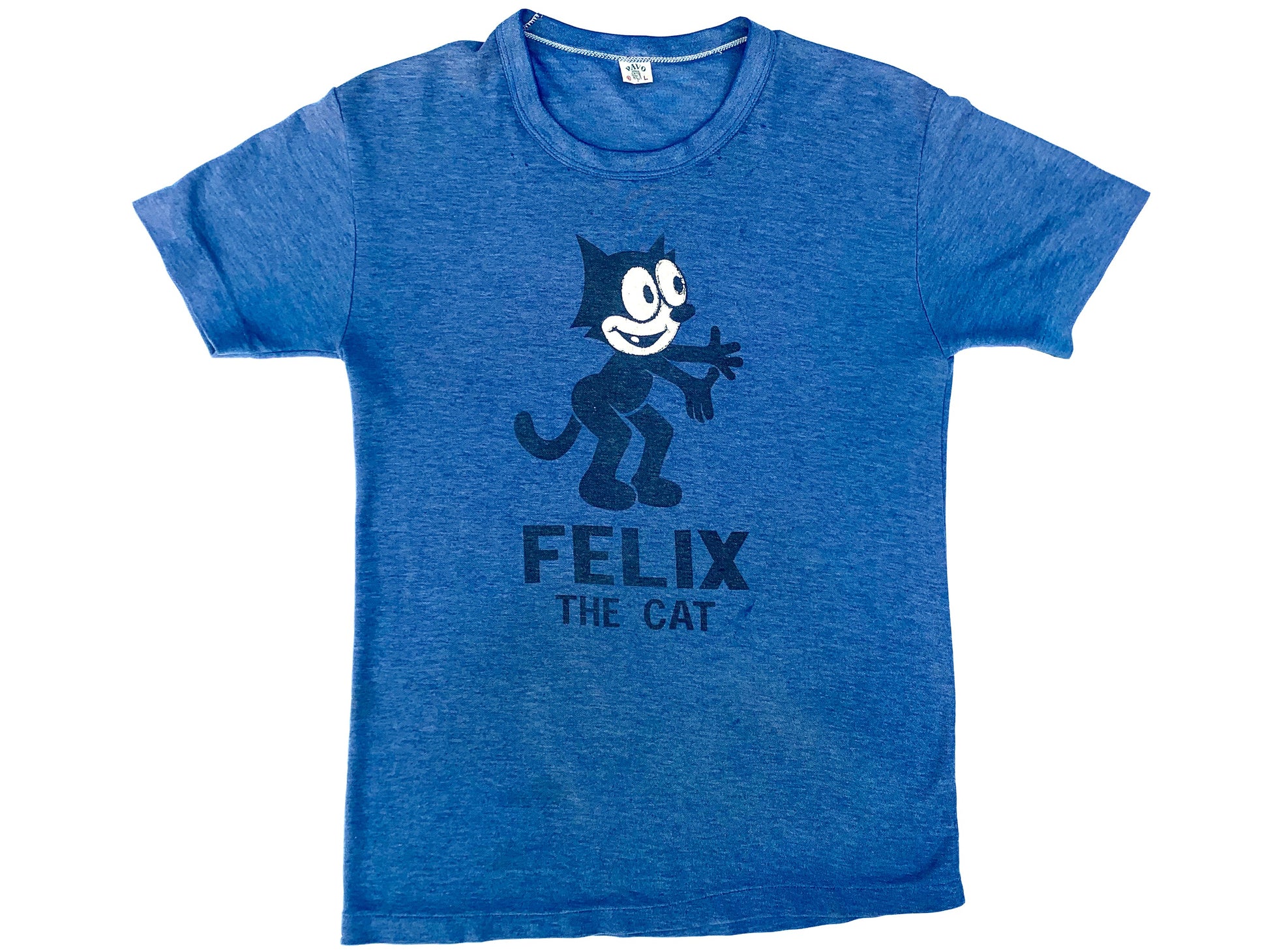 Vintage Felix The Cat Bootleg Blue T-Shirt