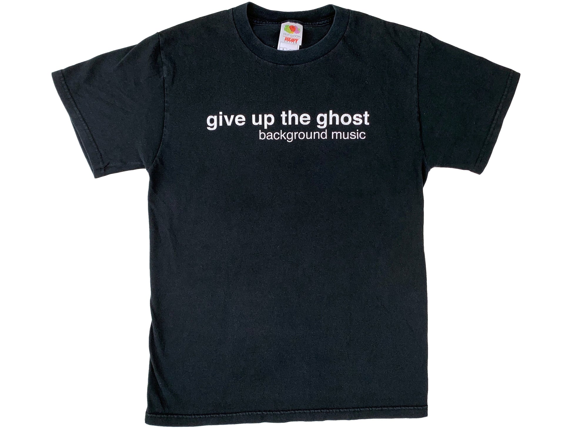 Vintage Give Up The Ghost Black T-Shirt Hard