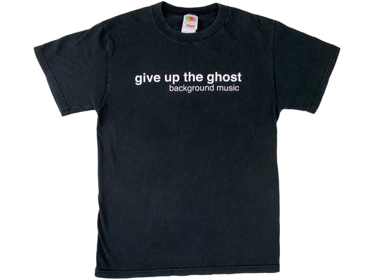 Vintage Give Up The Ghost Black T-Shirt Hard