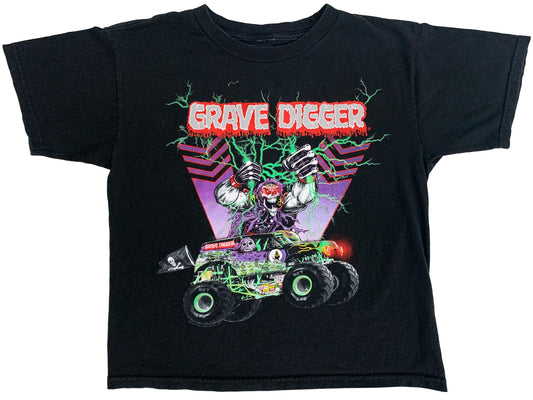 Vintage Grave Digger Monster Truck Black T-Shirt