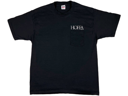 Vintage Hoffa Movie Pocket Black T-Shirt