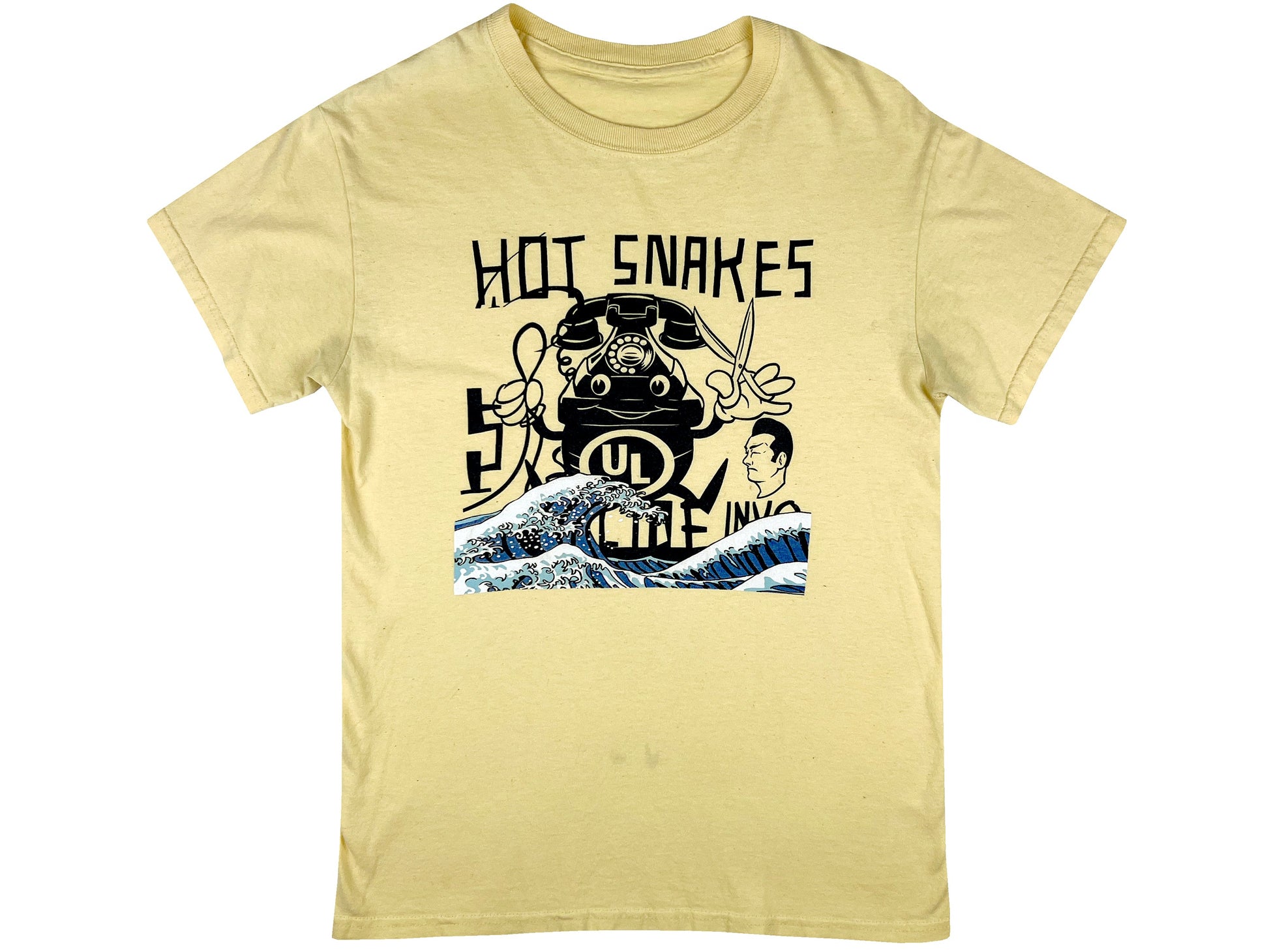 Hot Snakes 'Invoice' Yellow T-Shirt