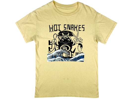 Hot Snakes 'Invoice' Yellow T-Shirt