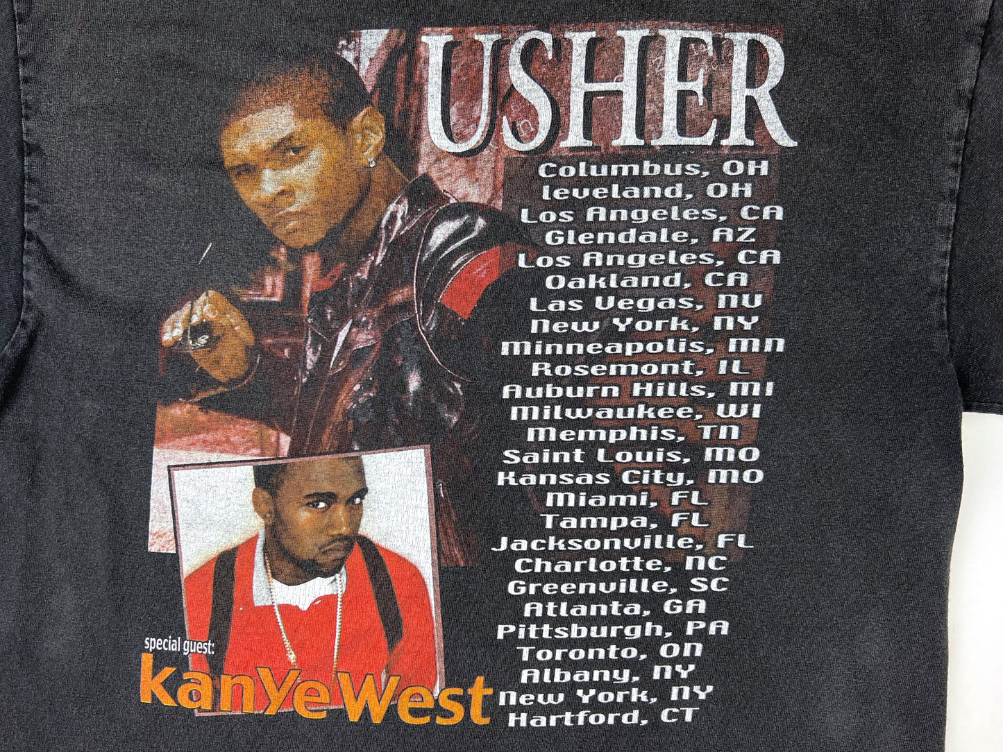 Usher 'Confessions' 2004 Tour T-Shirt