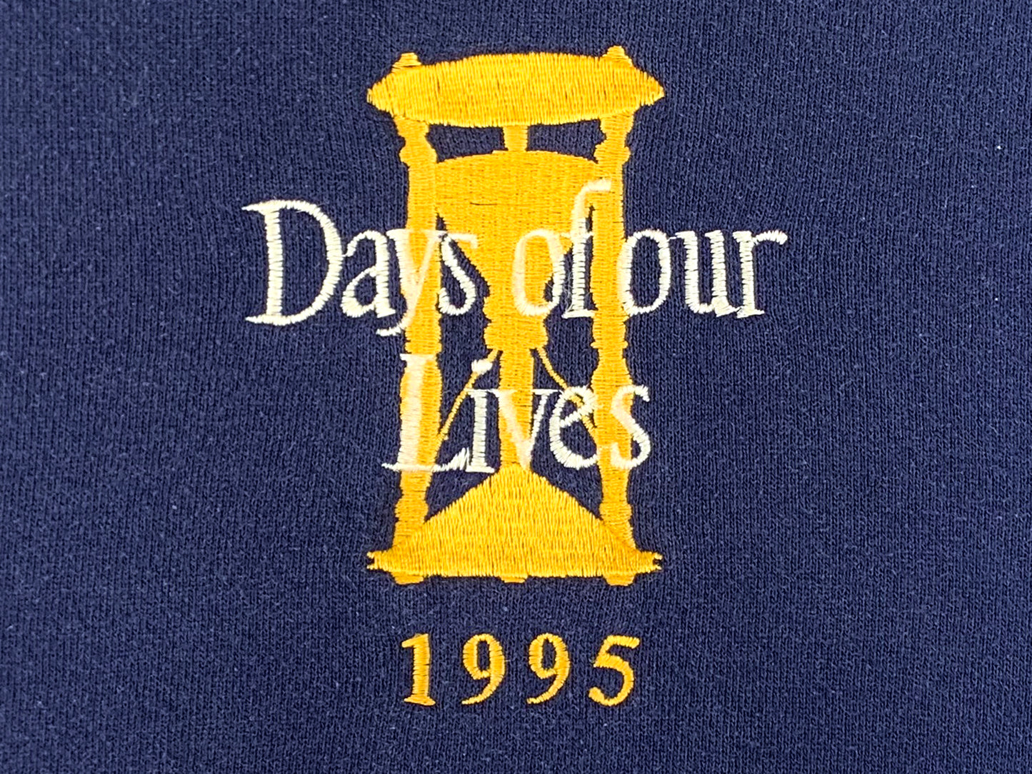 Days of Our Lives Embroidered Hoodie