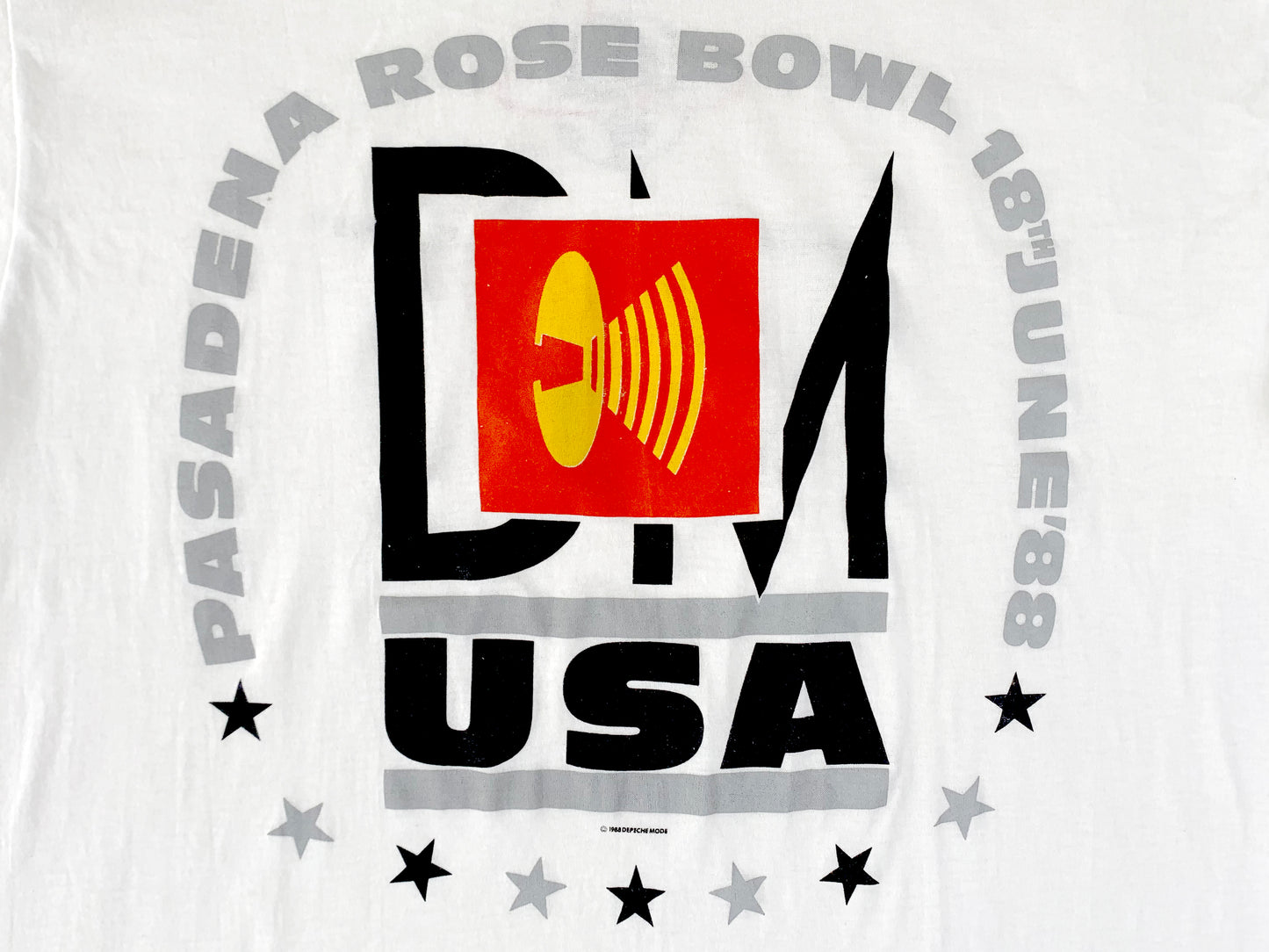 Depeche Mode Rose Bowl 1988 T-Shirt