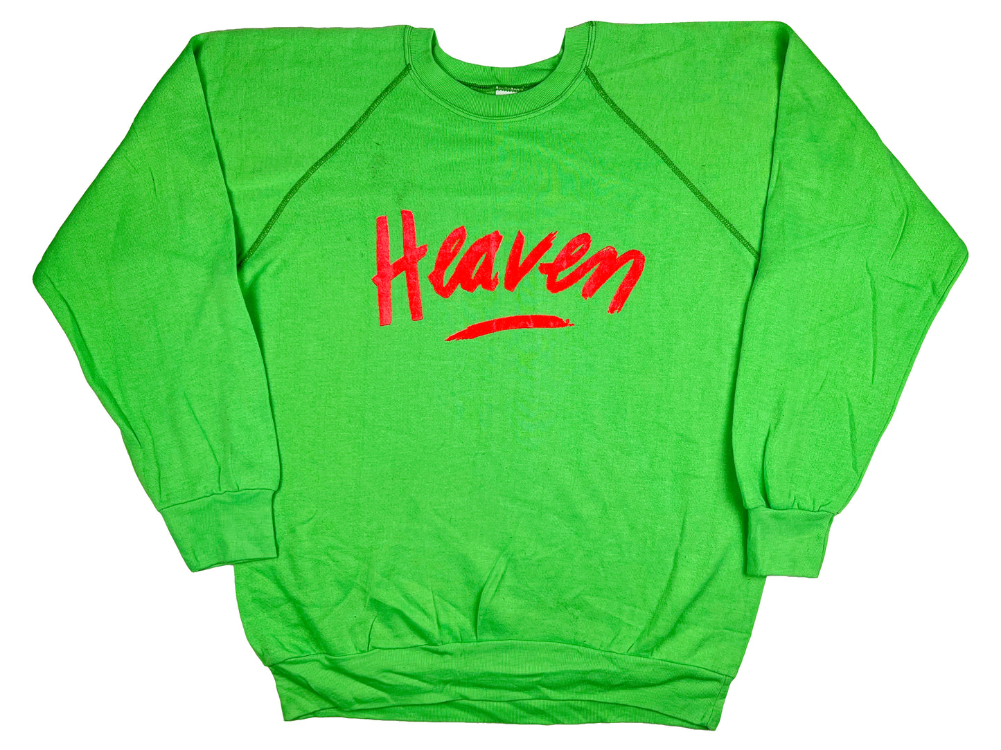 Vintage Heaven LA Store Neon green Sweatshirt