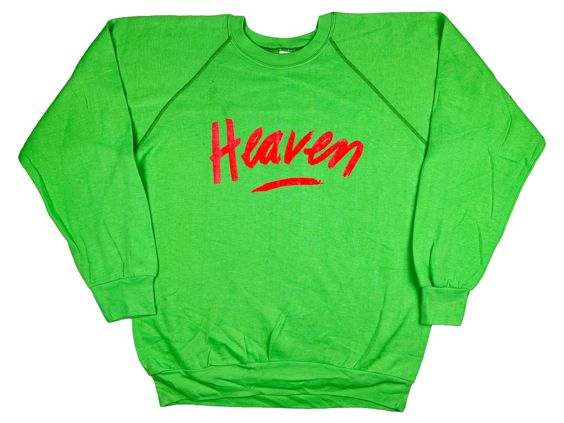 Vintage Heaven LA Store Neon green Sweatshirt