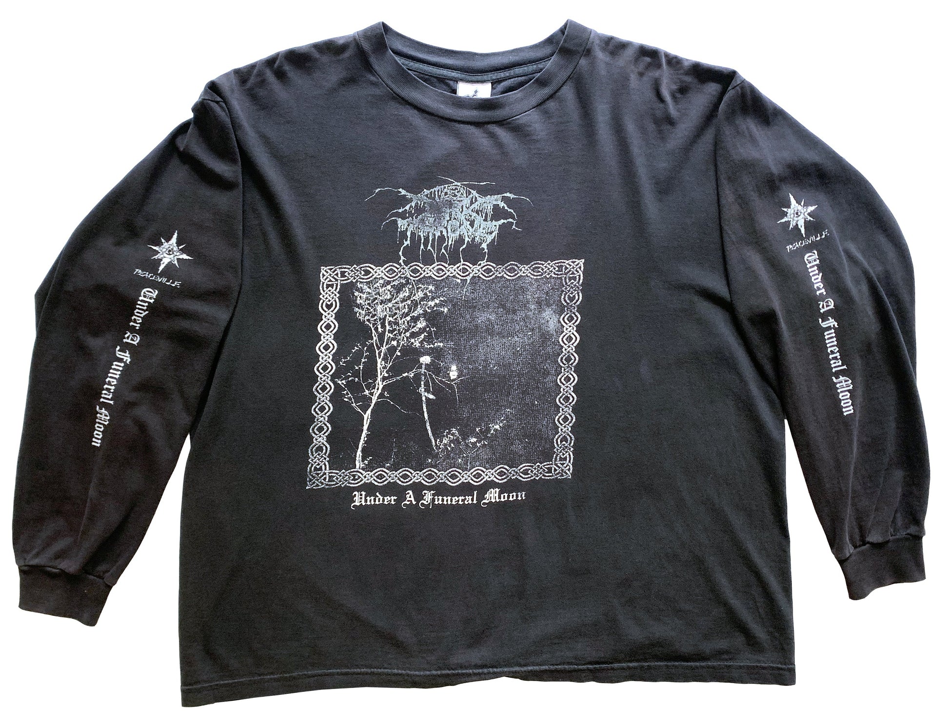 Vintage Darkthrone 'Under A Funeral Moon' L/S Shirt