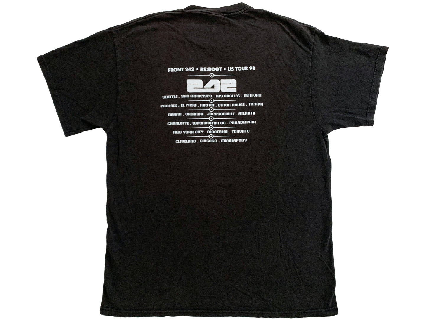 Front 242 'Re:Boot' US Tour 1998 T-Shirt
