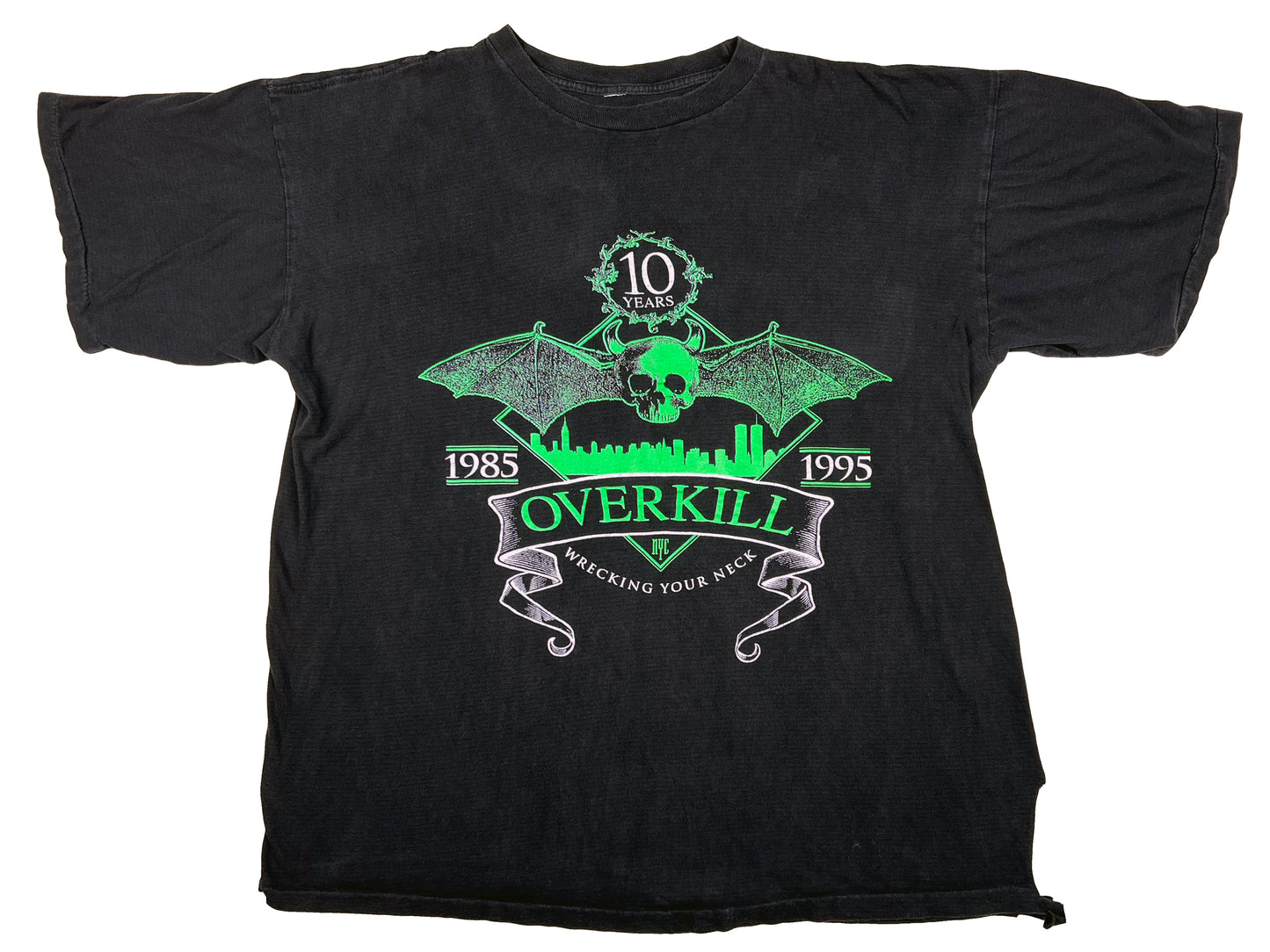 Overkill 10 Year Anniversary Tour T-Shirt