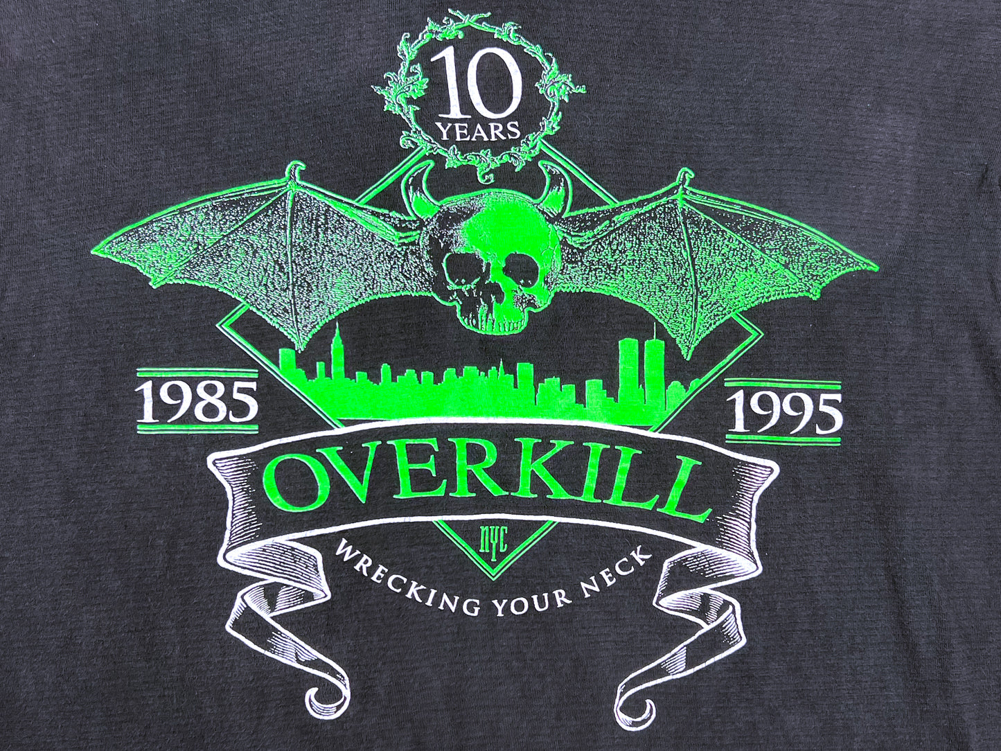 Overkill 10 Year Anniversary Tour T-Shirt