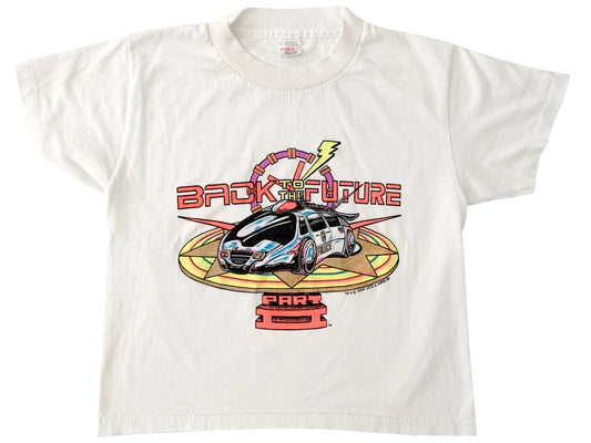 Vintage Back to the Future Part 2 Police Car T-Shirt Movie 80s 90s
